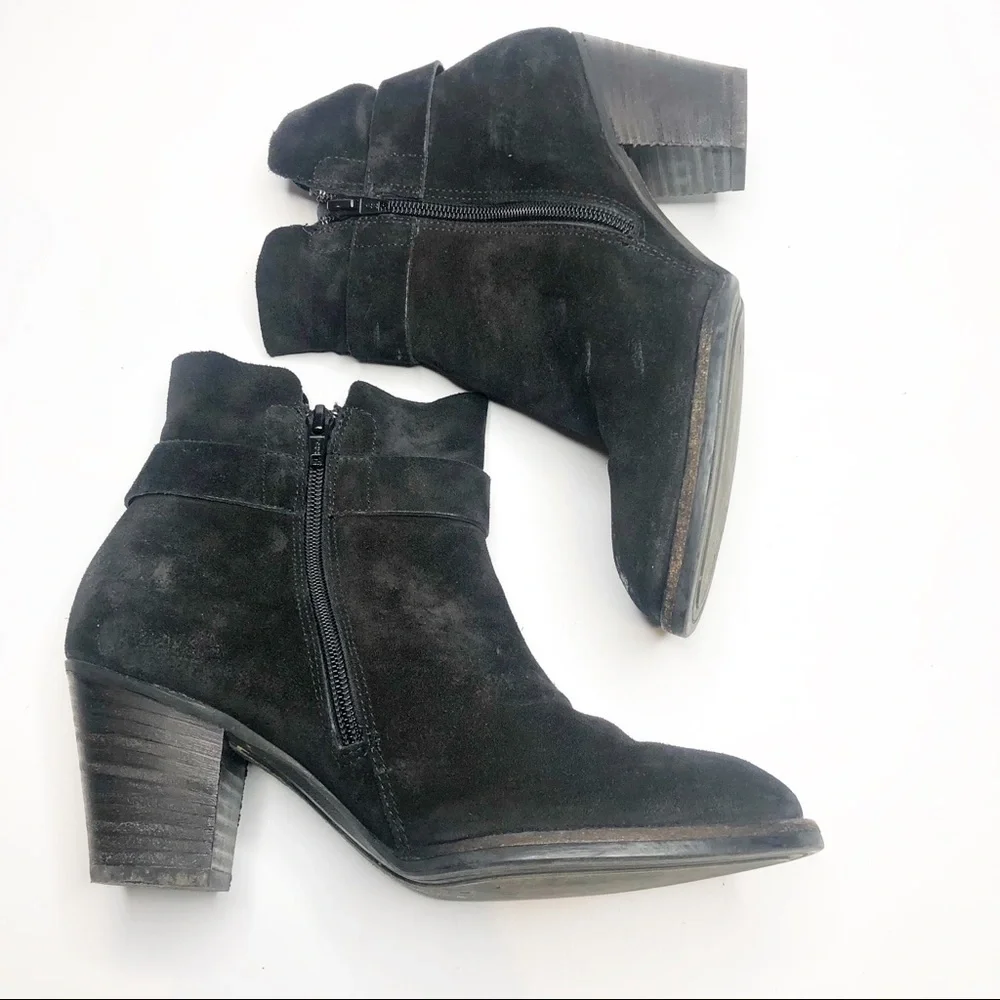 Paul Green | Sheridan Ankle in Nubuck Black